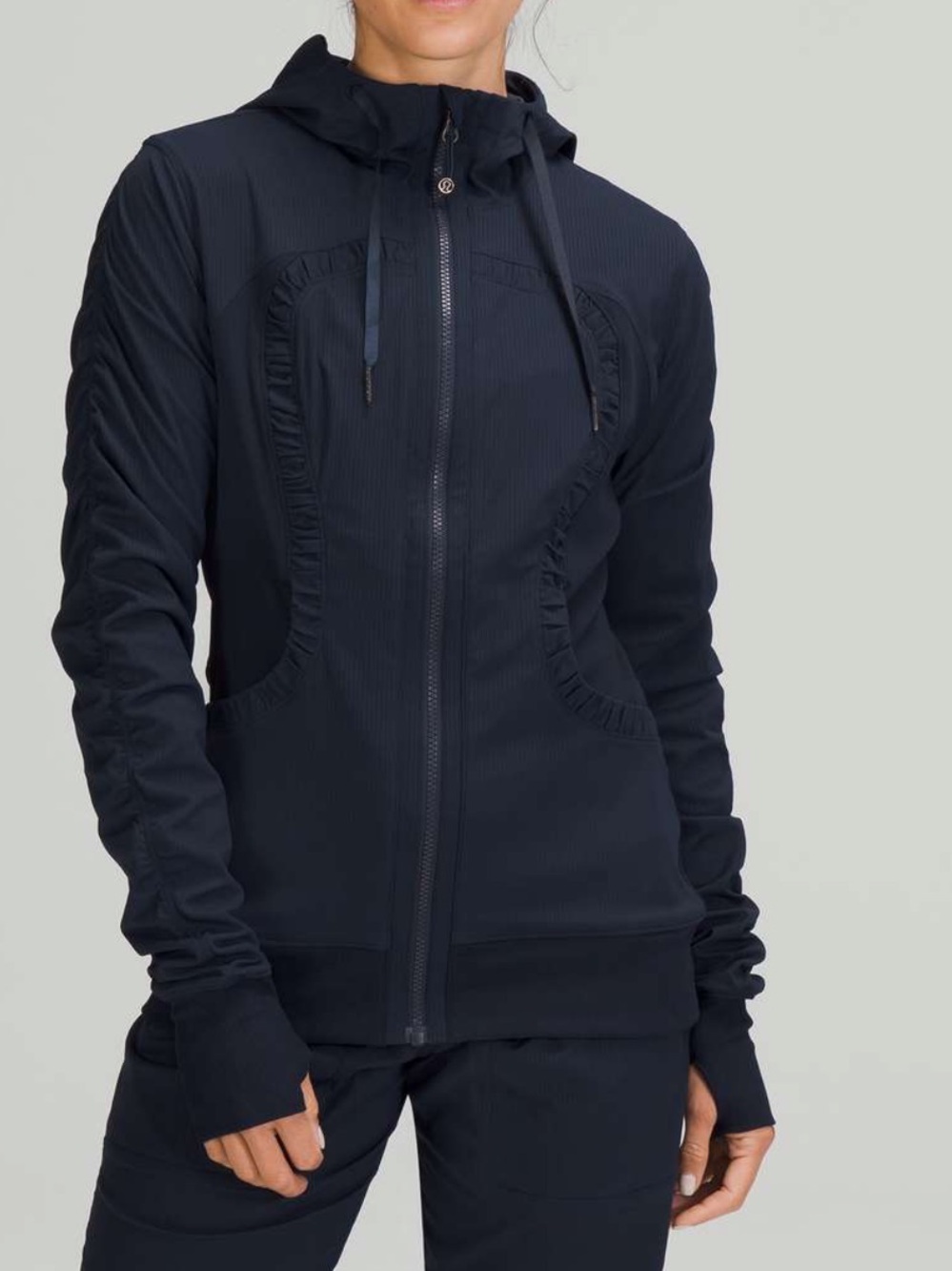 GUC Lululemon Women’s Dance Studio Jacket True Navy Heathered- Size 6